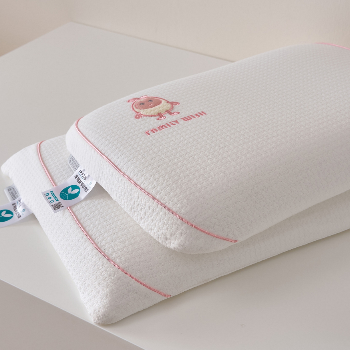 91家纺网 家纺一手货源 找家纺 （总）鼎盛乳胶 2025新款蛋仔面包生物基枕头枕芯