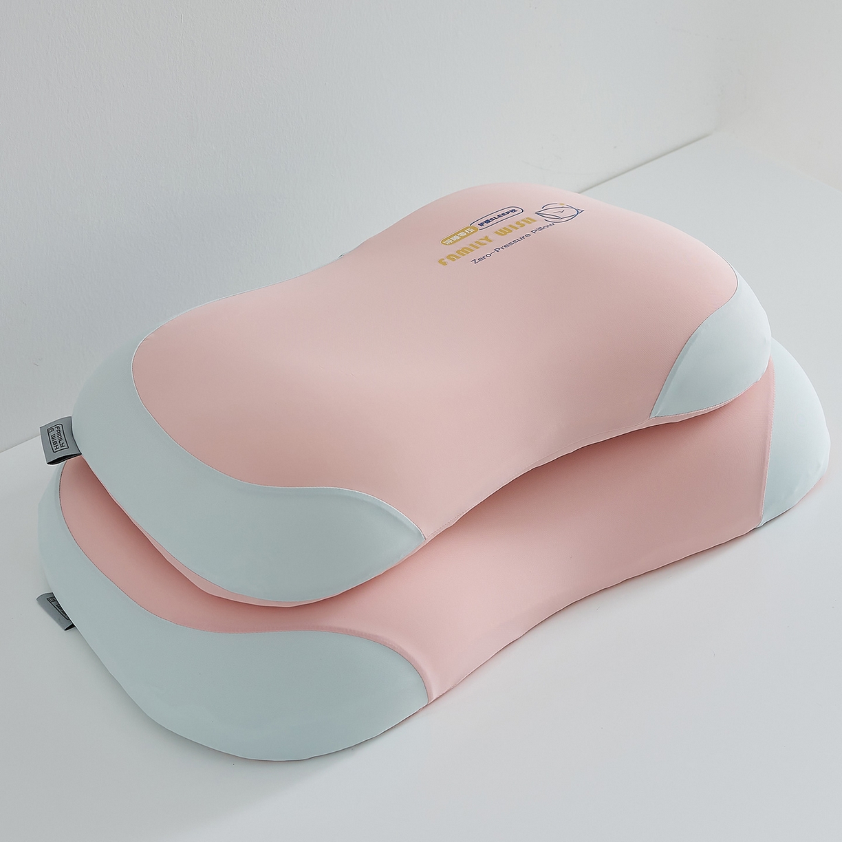 91家纺网 家纺一手货源 找家纺 鼎盛乳胶 2025新款生物基蝴蝶枕枕头枕芯 粉