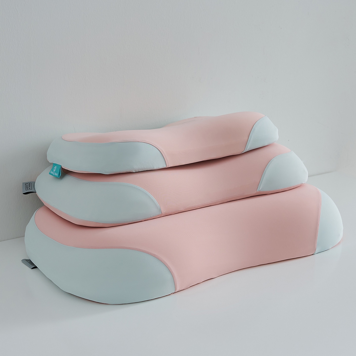 91家纺网 家纺一手货源 找家纺 鼎盛乳胶 2025新款生物基蝴蝶枕枕头枕芯 粉