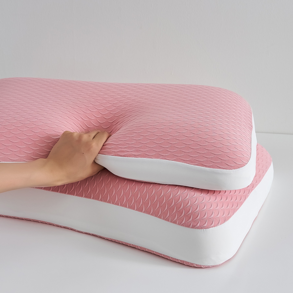 91家纺网 家纺一手货源 找家纺 （总）鼎盛乳胶 2025新款炫彩生物基枕头枕芯