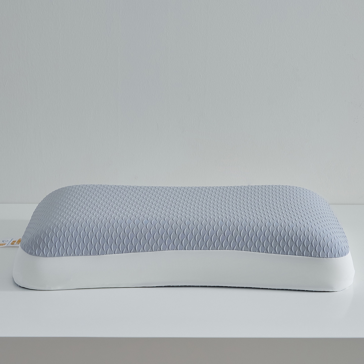 91家纺网 家纺一手货源 找家纺 鼎盛乳胶 2025新款炫彩生物基枕头枕芯 蓝