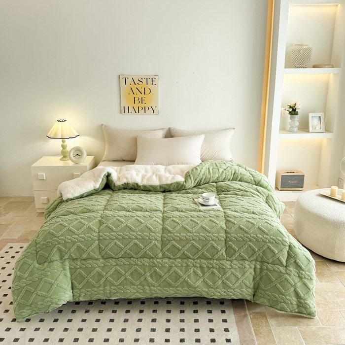 91家纺网 家纺一手货源 找家纺 （总）畅销被业 2025新款塔芙绒冬被