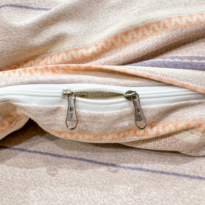 91家纺网 家纺一手货源 找家纺 木易家居 2026新款100%全棉纯棉加厚四件套（礼盒包装）（提供买家秀）北美风情-桔