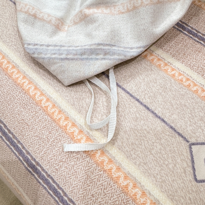 91家纺网 家纺一手货源 找家纺 木易家居 2026新款100%全棉纯棉加厚四件套（礼盒包装）（提供买家秀）北美风情-桔