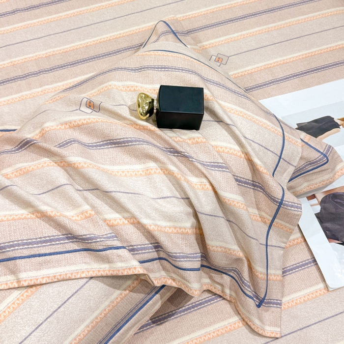 91家纺网 家纺一手货源 找家纺 木易家居 2026新款100%全棉纯棉加厚四件套（礼盒包装）（提供买家秀）北美风情-桔