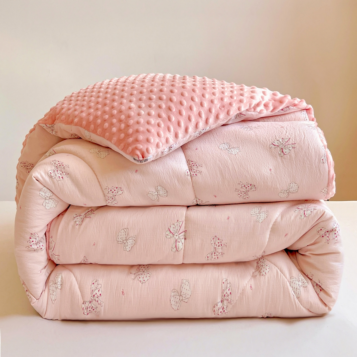 91家纺网 家纺一手货源 找家纺 艺菲阁家纺 2025新款豆豆绒被子 心愿