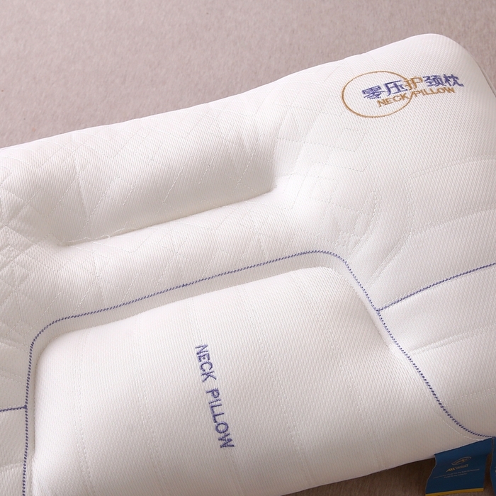 91家纺网 家纺一手货源 找家纺 珍贝家纺 2025新款零压深睡护颈枕枕头枕芯 蓝紫色