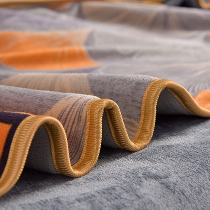 91家纺网 家纺一手货源 找家纺 总锦铭源家纺2025年7斤加厚印花牛奶绒四件套水晶法莱金貂绒床裙款