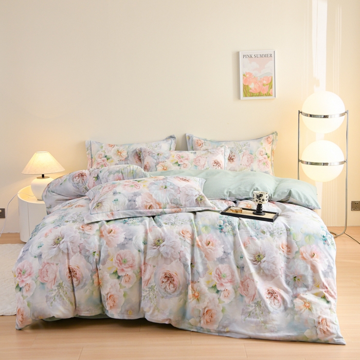 91家纺网 家纺一手货源 找家纺 铭浩 2025新款磨毛植物羊绒四件套 迪卡侬