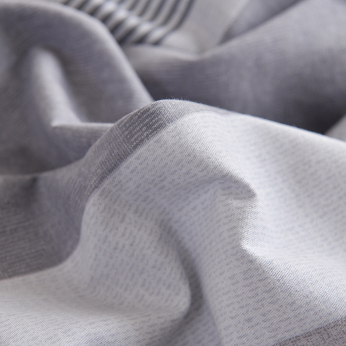 91家纺网 家纺一手货源 找家纺 铭浩家纺 2025新款全棉纯棉数码印花四件套 南烟-灰