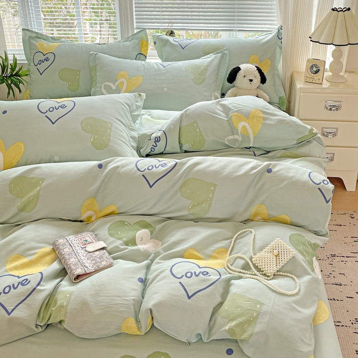 91家纺网 家纺一手货源 找家纺 （总）文黛家居 2025新款全棉喷气印花全棉纯棉印花系列单品被套被套单件单被套