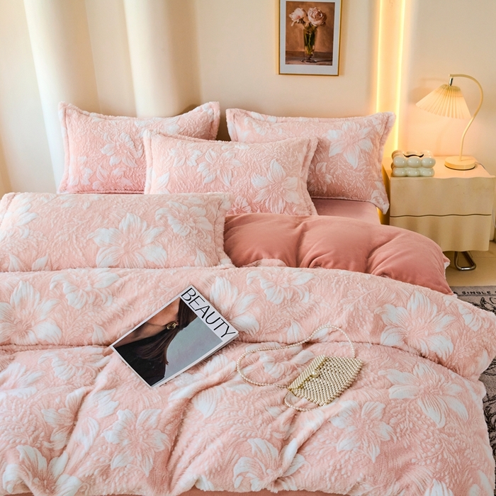 91家纺网 家纺一手货源 找家纺 （总）尚品凤凰 2025兔毛绒四件套