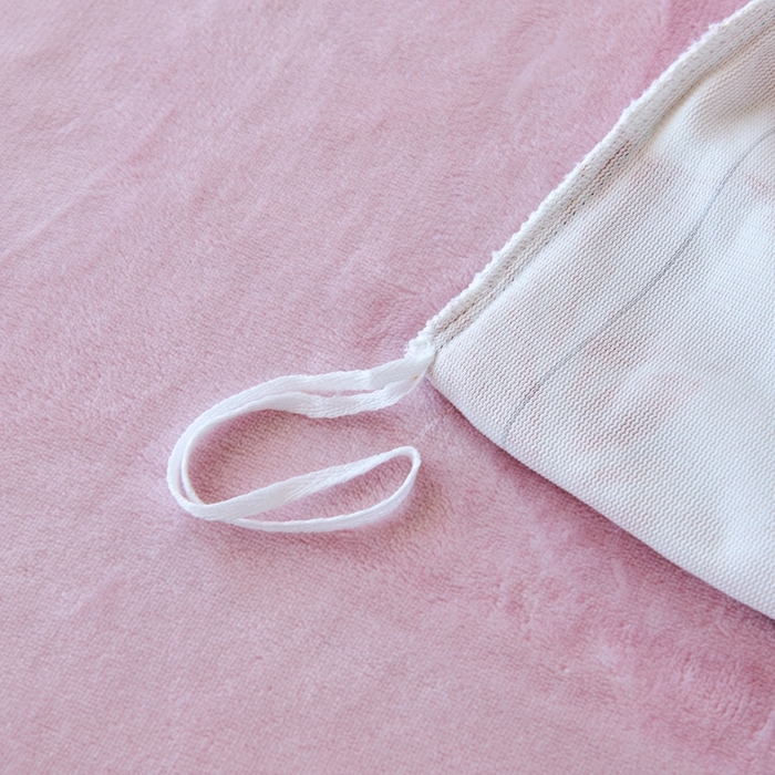 91家纺网 家纺一手货源 找家纺 尚品凤凰 2025兔毛绒四件套 雪莉  粉紫