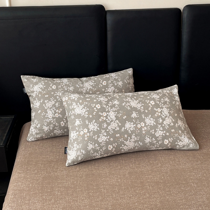 91家纺网 家纺一手货源 找家纺 海岛哥哥 2025新款原麻复古亚麻四件套系列 素颜