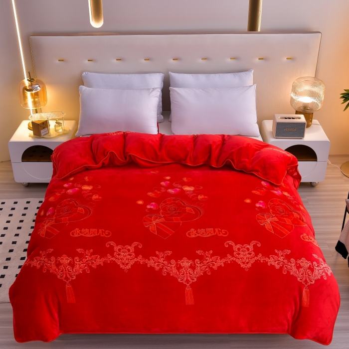 91家纺网 家纺一手货源 找家纺 （总）贝诗梦 2025新款牛奶绒金貂绒法莱绒单被套