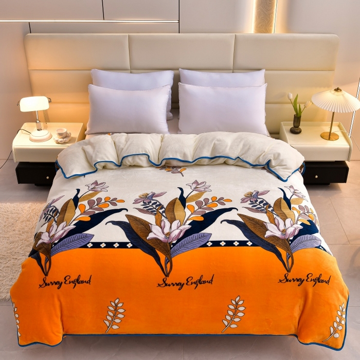 91家纺网 家纺一手货源 找家纺 （总）贝诗梦 2025新款牛奶绒金貂绒法莱绒单被套