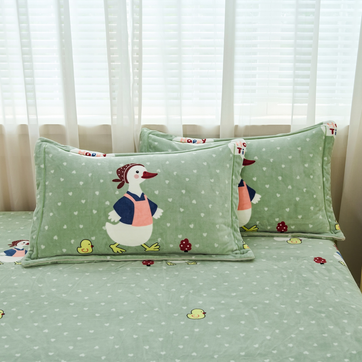 91家纺网 家纺一手货源 找家纺 （总）尚品凤凰2025新款高克重印花牛奶绒四件套-工艺款