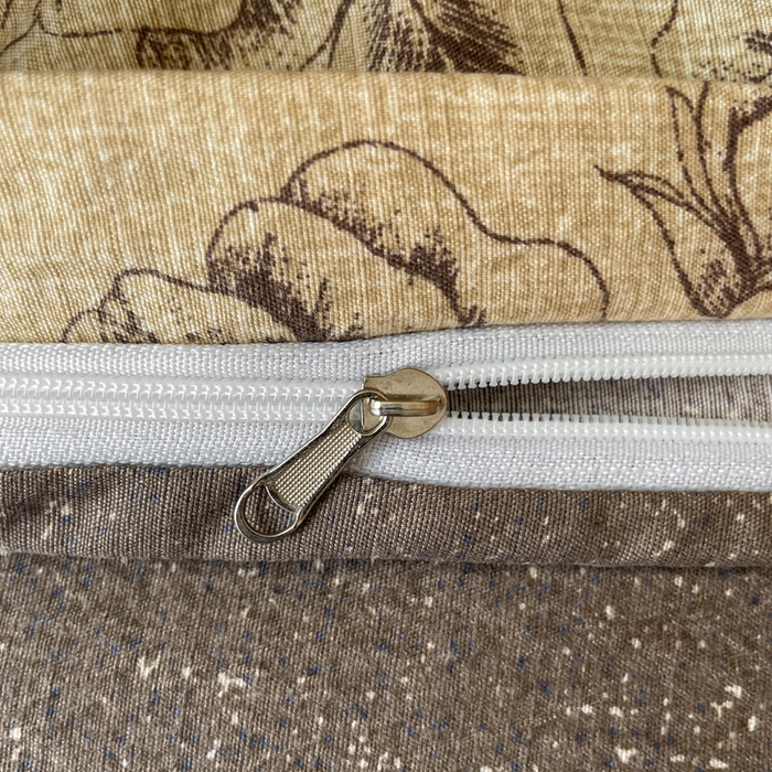 91家纺网 家纺一手货源 找家纺 港岛妹妹 2025新款原麻复古四件套系列 花无意