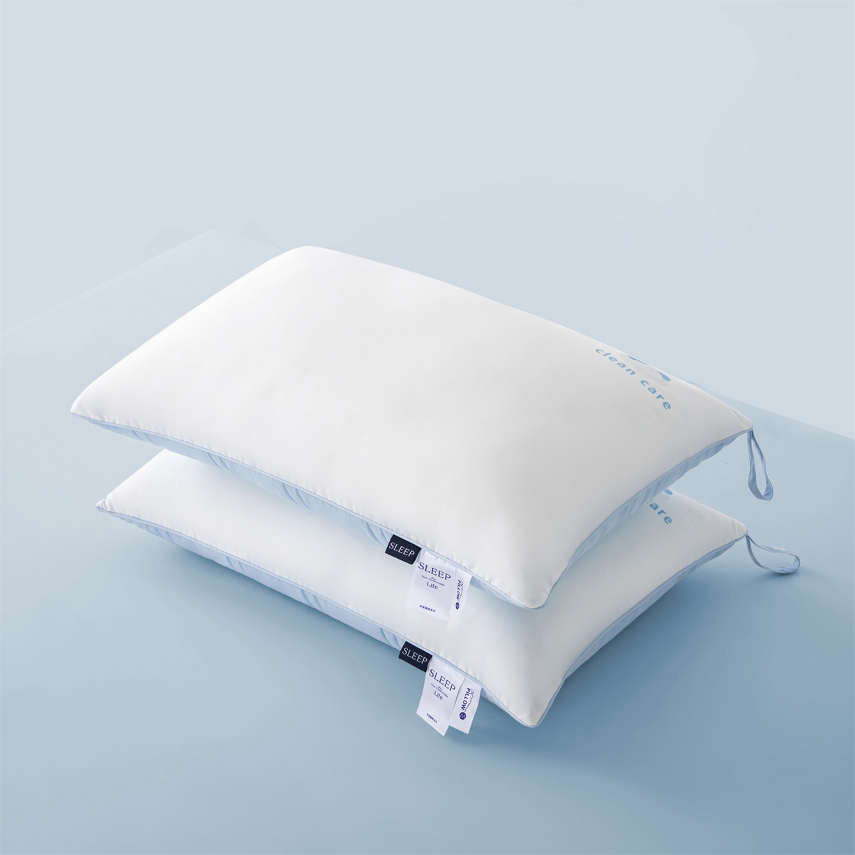 91家纺网 家纺一手货源 找家纺 （总）麦肯锡 2025新款三防双色枕枕头枕芯