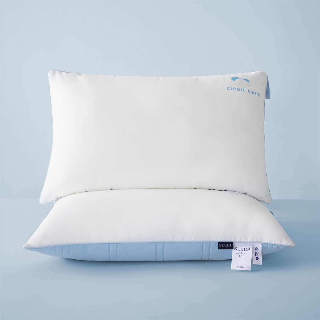 91家纺网 家纺一手货源 找家纺 （总）麦肯锡 2025新款三防双色枕枕头枕芯