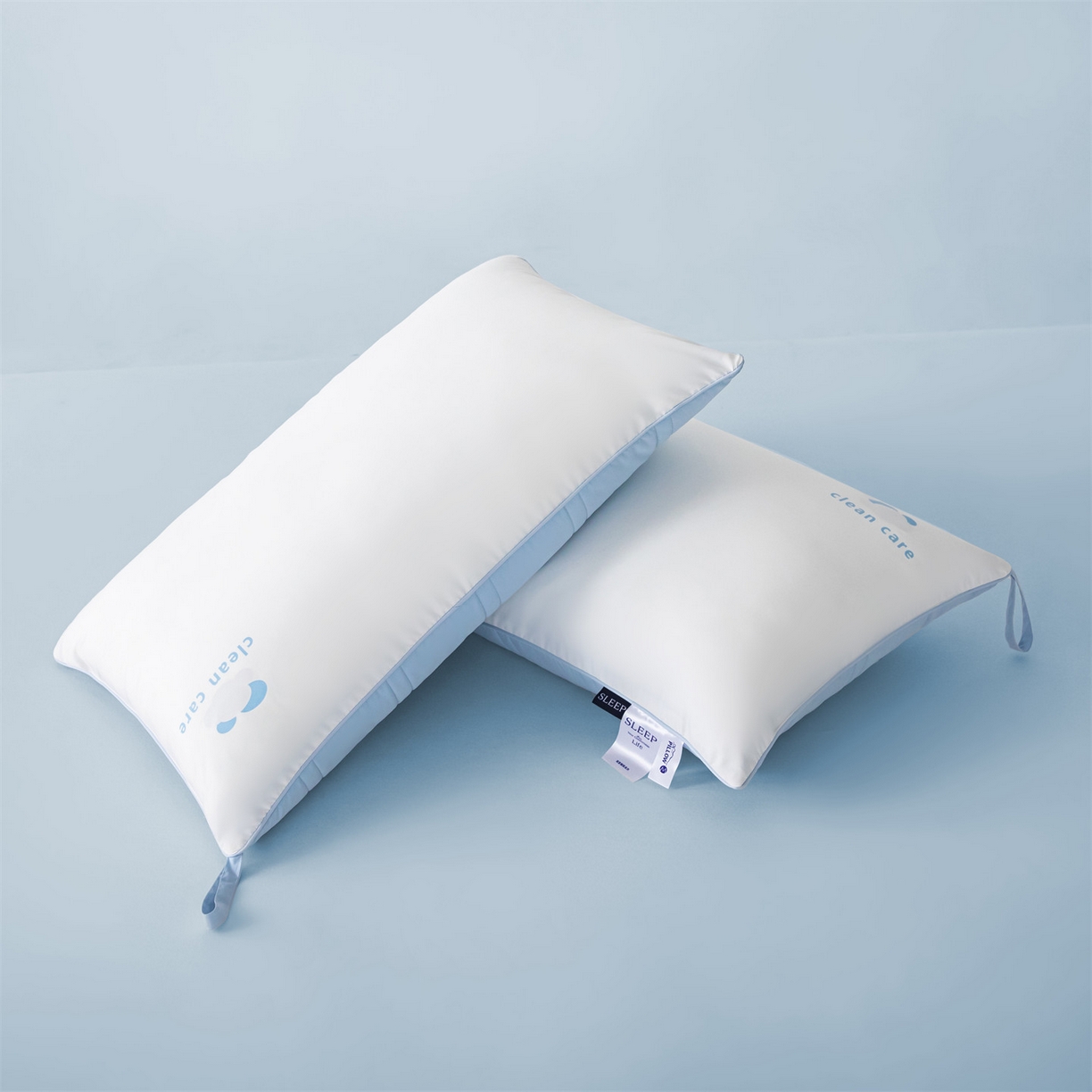 91家纺网 家纺一手货源 找家纺 麦肯锡 2025新款三防双色枕枕头枕芯 单边枕