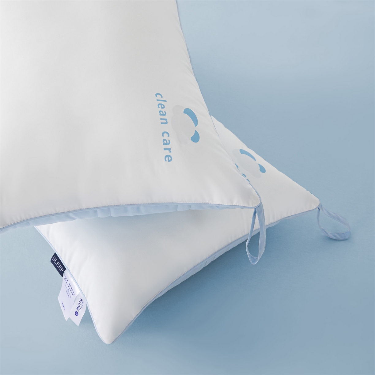 91家纺网 家纺一手货源 找家纺 麦肯锡 2025新款三防双色枕枕头枕芯 单边枕