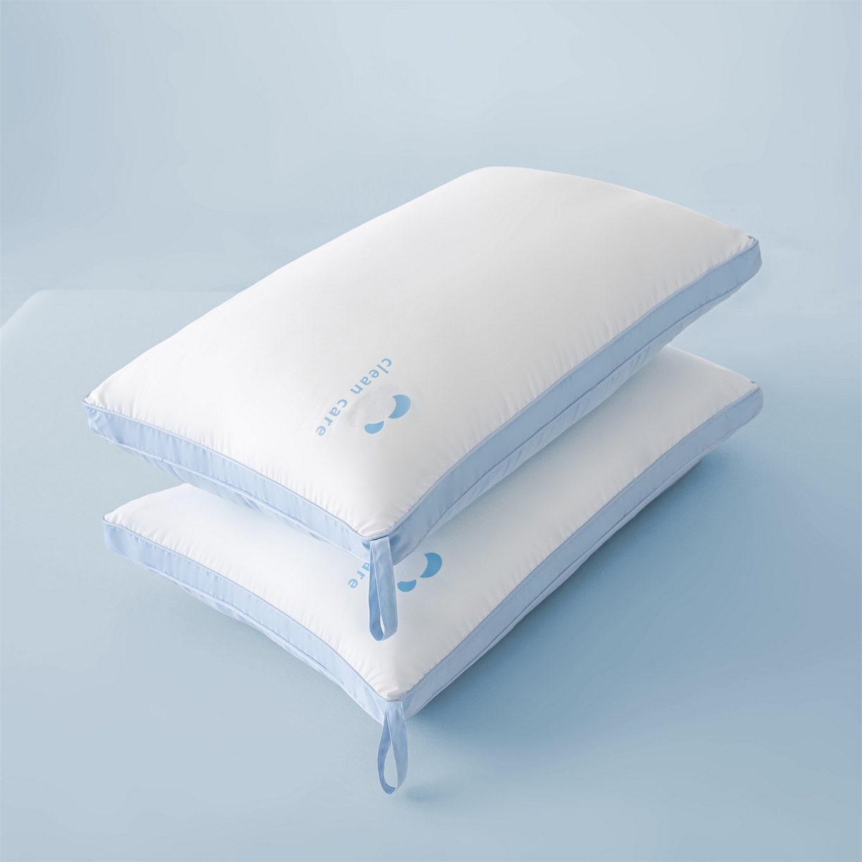 91家纺网 家纺一手货源 找家纺 麦肯锡 2025新款三防双色枕枕头枕芯 双边枕