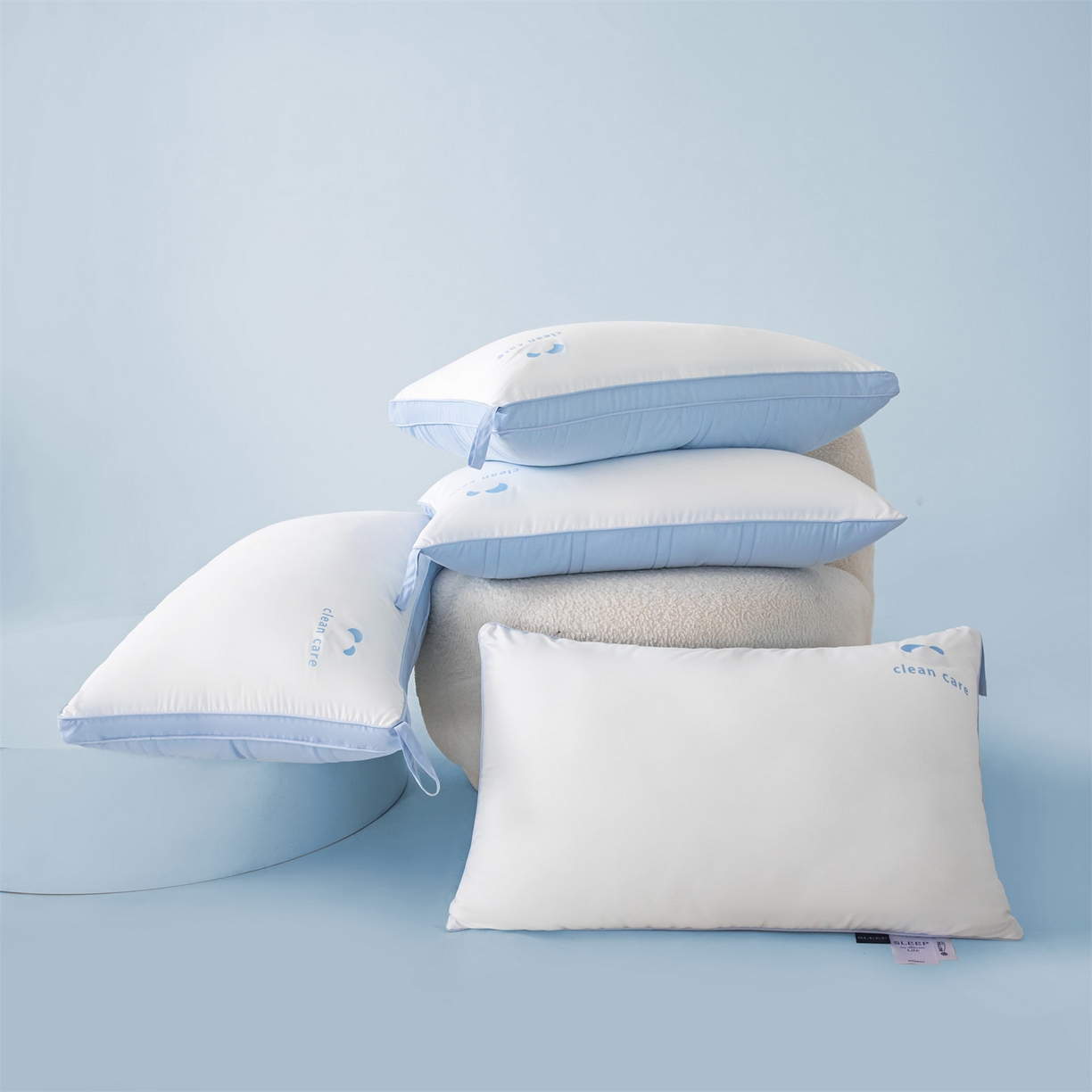 麦肯锡 2025新款三防双色枕枕头枕芯 组合图仅供展示不可下单