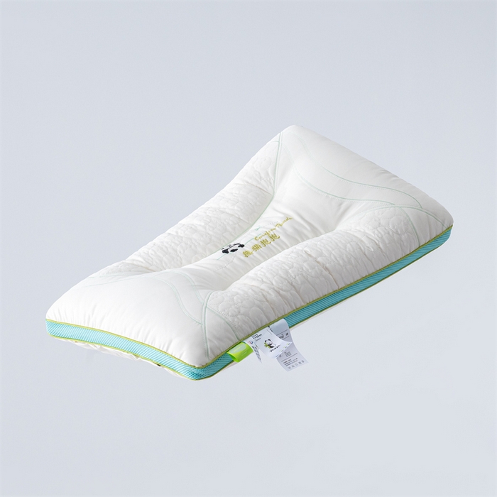 91家纺网 家纺一手货源 找家纺 鼎晟纺 2025新款柔软舒适熊猫抱抱枕成人枕芯学生枕头 熊猫抱抱-白色