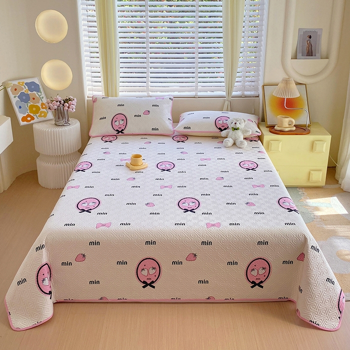 91家纺网 家纺一手货源 找家纺 （总）羽爱家纺 2025新款A类全棉印花水洗床盖四件套系列