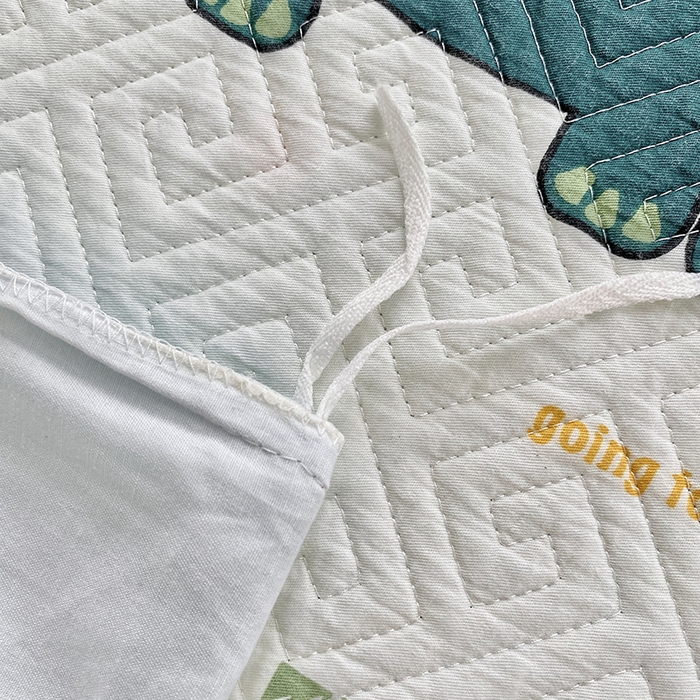 91家纺网 家纺一手货源 找家纺 羽爱家纺 2025新款A类双面印花全棉水洗床盖套件-三件套 恐龙漫画-