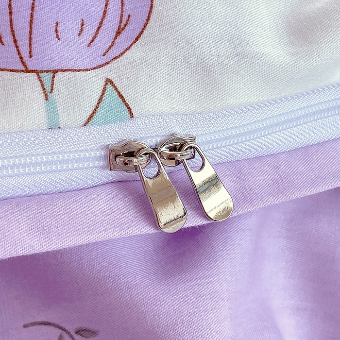 91家纺网 家纺一手货源 找家纺 羽爱家纺 2025新款A类双面印花全棉水洗床盖套件-三件套 快乐崇拜-