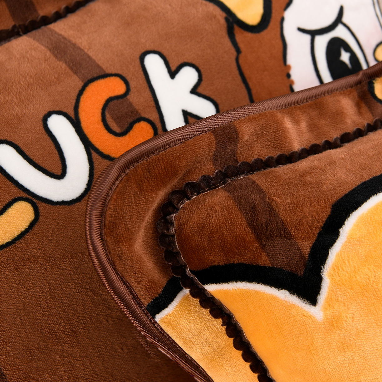 91家纺网 家纺一手货源 找家纺 贝诗梦 2025新款牛奶绒金貂绒法莱绒单被套 幸运兔