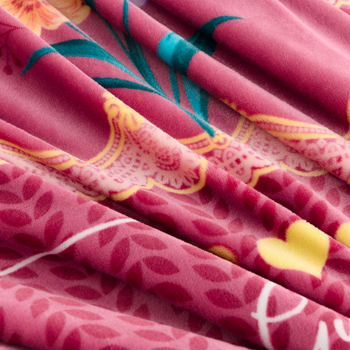 91家纺网 家纺一手货源 找家纺 贝诗梦 2025新款牛奶绒金貂绒法莱绒单被套 郁金香