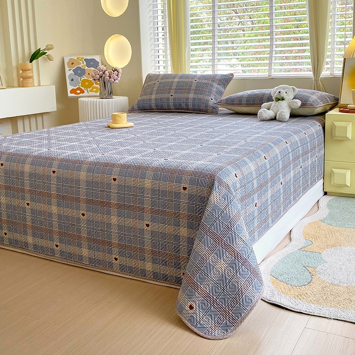 91家纺网 家纺一手货源 找家纺 羽爱家纺 2025新款A类双面印花全棉水洗床盖套件-三件套 斯里兰卡-