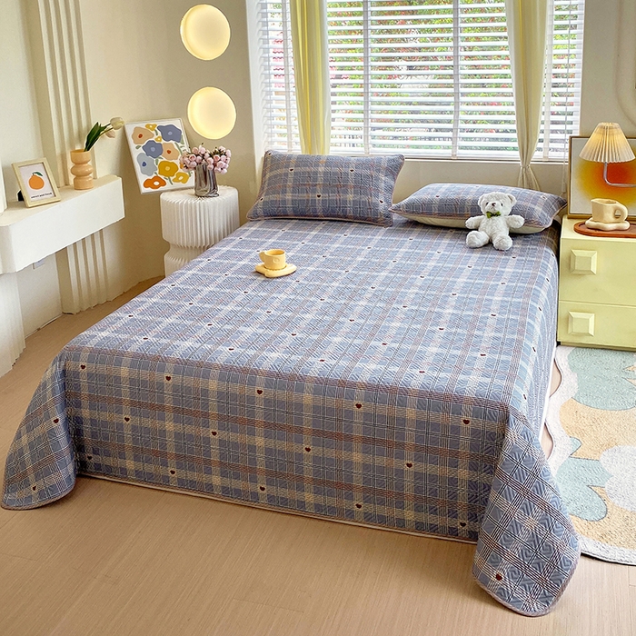 91家纺网 家纺一手货源 找家纺 羽爱家纺 2025新款A类双面印花全棉水洗床盖套件-三件套 斯里兰卡-