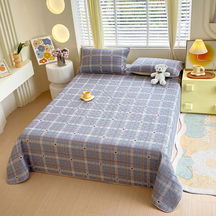 91家纺网 家纺一手货源 找家纺 羽爱家纺 2025新款A类双面印花全棉水洗床盖套件-三件套 斯里兰卡-