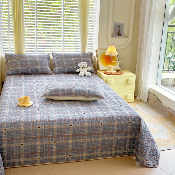 91家纺网 家纺一手货源 找家纺 羽爱家纺 2025新款A类双面印花全棉水洗床盖套件-三件套 斯里兰卡-