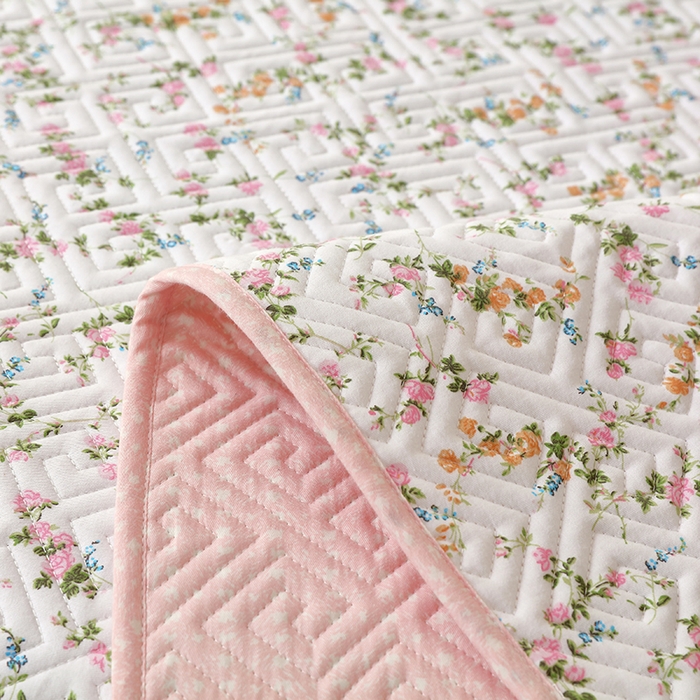 91家纺网 家纺一手货源 找家纺 羽爱家纺 2025新款A类双面印花全棉水洗床盖套件-三件套 月影倾城-