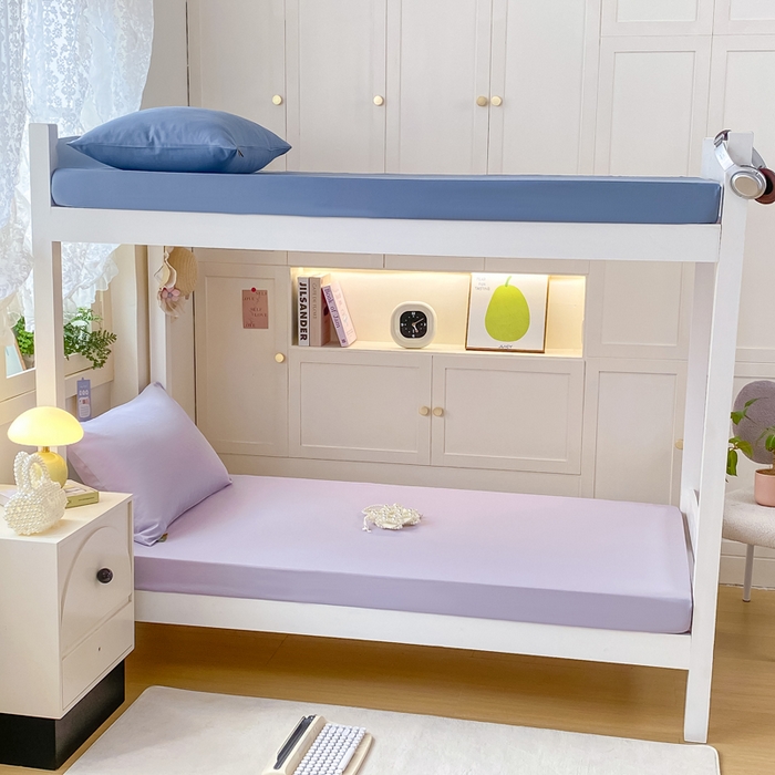 91家纺网 家纺一手货源 找家纺 （总）凡客家居 2025新款全棉学生床笠三件套