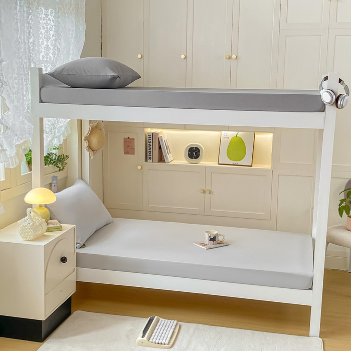 91家纺网 家纺一手货源 找家纺 （总）凡客家居 2025新款全棉学生床笠三件套