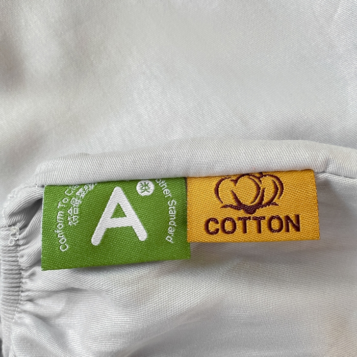 91家纺网 家纺一手货源 找家纺 凡客家居 2025新款全棉学生床笠三件套 冰川灰