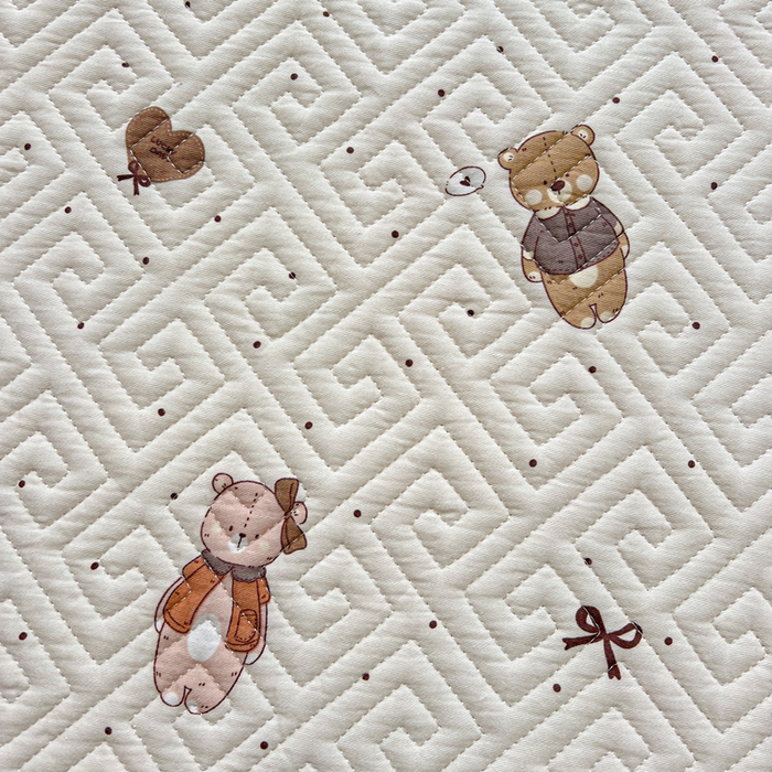 91家纺网 家纺一手货源 找家纺 羽爱家纺 2025新款A类双面印花全棉水洗床盖套件-三件套 甜心派对