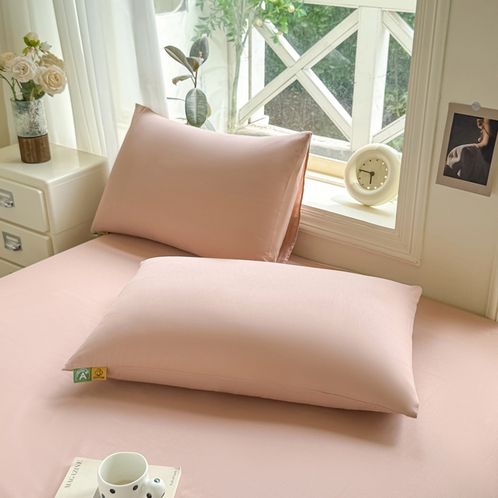 91家纺网 家纺一手货源 找家纺 （总）凡客家居 2025新款全棉纯色简约枕套系列