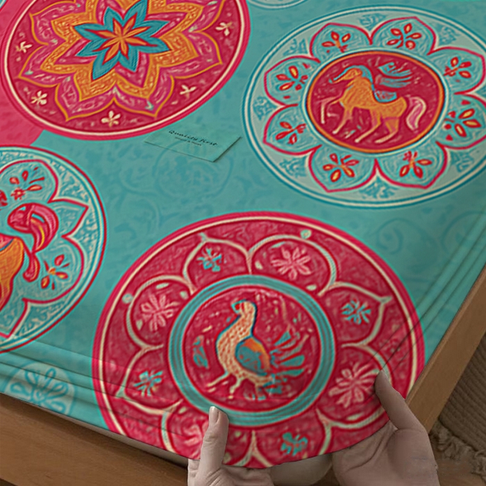 91家纺网 家纺一手货源 找家纺 （总）余杉2025pod模式跨境床笠单件床垫保护套床罩一件代发emu希音集采shein亚马逊速卖通-第四批