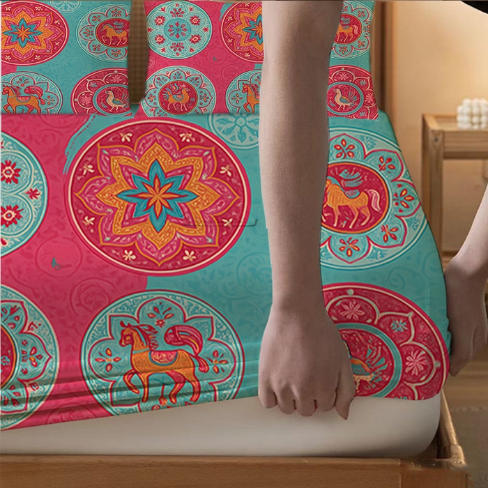 91家纺网 家纺一手货源 找家纺 （总）余杉2025pod模式跨境床笠单件床垫保护套床罩一件代发emu希音集采shein亚马逊速卖通-第四批