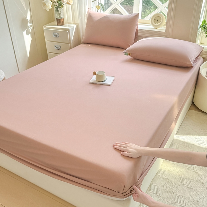 91家纺网 家纺一手货源 找家纺 （总）凡客家居 2025新款全棉纯色简约床笠系列