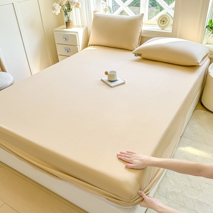 91家纺网 家纺一手货源 找家纺 （总）凡客家居 2025新款全棉纯色简约床笠系列