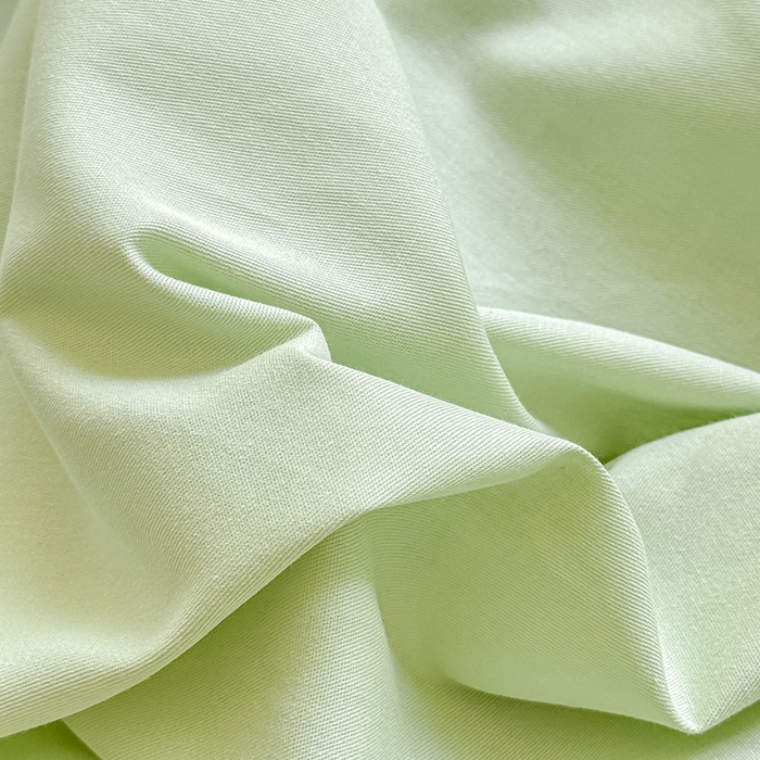 91家纺网 家纺一手货源 找家纺 凡客家居 2025新款全棉纯色简约床笠系列 嫩芽绿