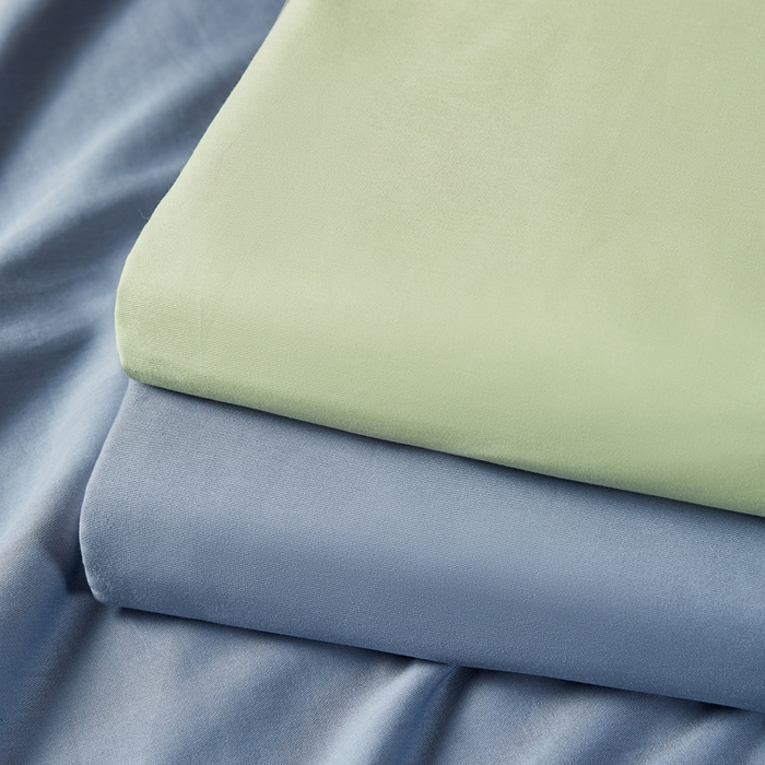 91家纺网 家纺一手货源 找家纺 凡客家居 2025新款全棉纯色简约床笠系列 豆沙粉